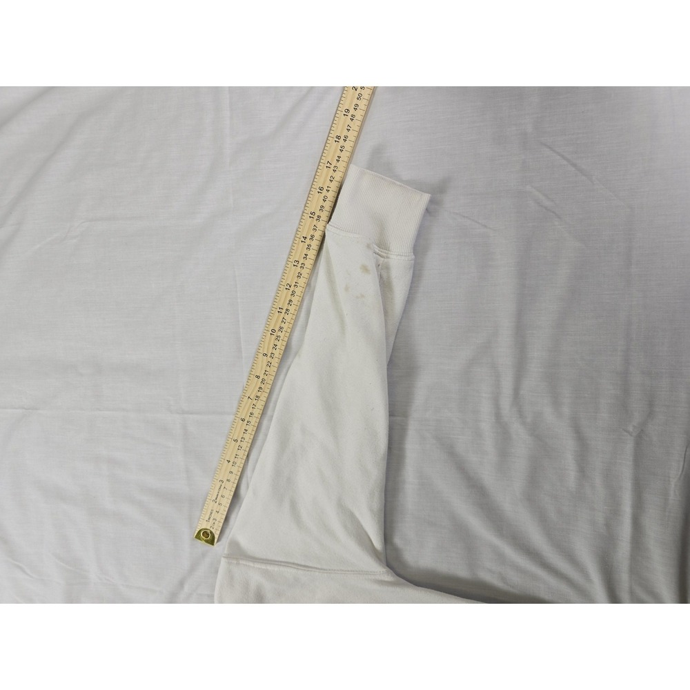 Corvette‎ Sweatshirt Mens Large White Original GM Crewneck Pullover Racing Logo - Picture 10 of 10